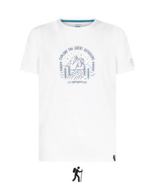 Pánske tričko LA SPORTIVA Explorer T-shirt M white